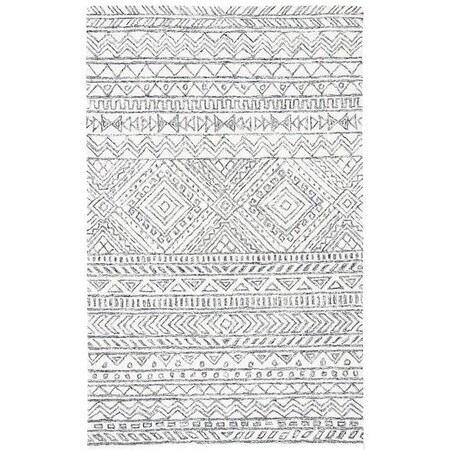 Safavieh 5 x 8 ft. Aspen Rectangle Area Rug, Ivory & Black APN821A-5